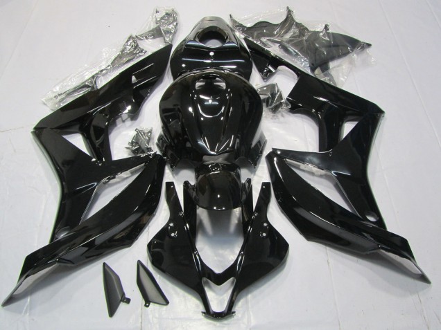2007-2008 Gloss Black Honda CBR600RR Fairings Canada 2007-2008 Gloss Black Honda CBR600RR Fairings Canada