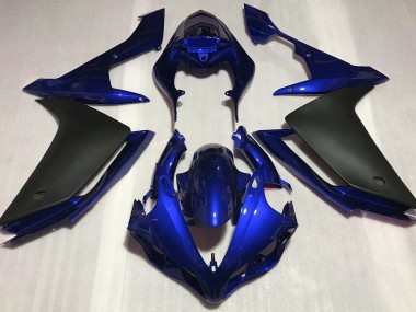 2007-2008 Gloss Blue & Black Yamaha R1 Fairings Canada