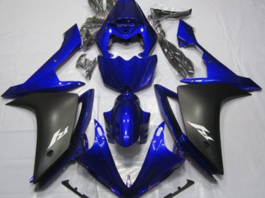 2007-2008 Gloss Blue and Black Yamaha R1 Fairings Canada
