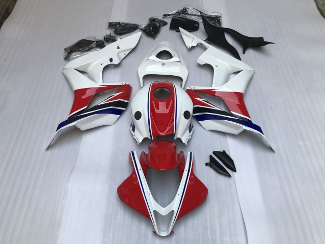 2007-2008 Gloss Red and White- CBR 600RR 07-08 Honda CBR600RR Fairings Canada