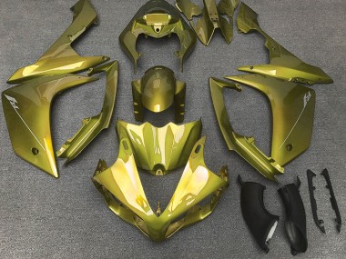 2007-2008 Gloss Yellow Yamaha R1 Fairings Canada