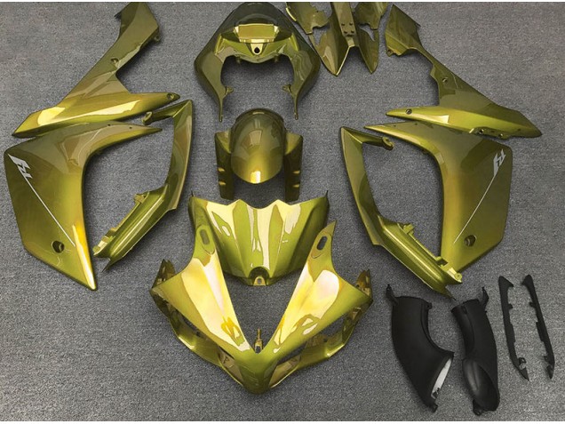 2007-2008 Gloss Yellow Yamaha R1 Fairings Canada