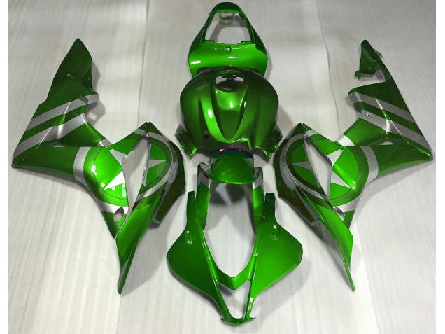 2007-2008 Green Captain America Honda CBR600RR Fairings Canada