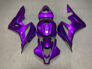 2007-2008 Pearl Purple Plain Honda CBR600RR Fairings Canada