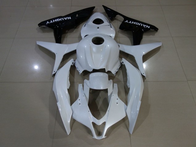 2007-2008 Pearl White Honda CBR600RR Fairings Canada