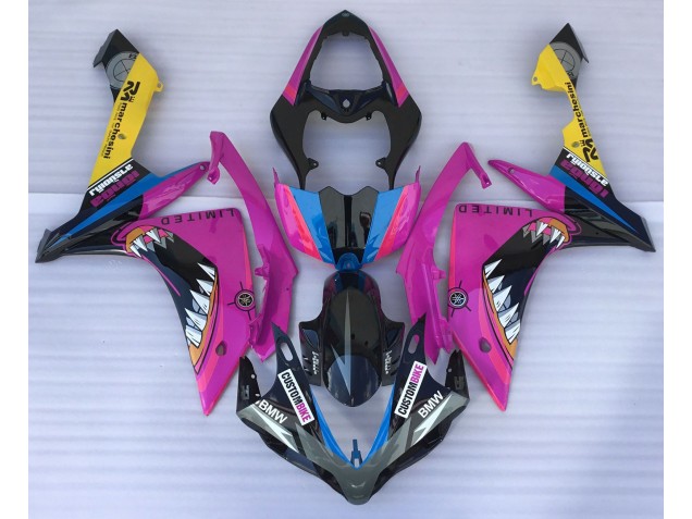 2007-2008 Pink Shark Yamaha R1 Fairings Canada 2007-2008 Pink Shark Yamaha R1 Fairings Canada