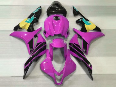 2007-2008 Pink & Teal Bull Honda CBR600RR Fairings Canada