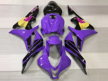 2007-2008 Purple & Pink Bull Honda CBR600RR Fairings Canada