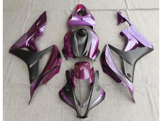 2007-2008 Purple and Matte Black Honda CBR600RR Fairings Canada 2007-2008 Purple and Matte Black Honda CBR600RR Fairings Canada