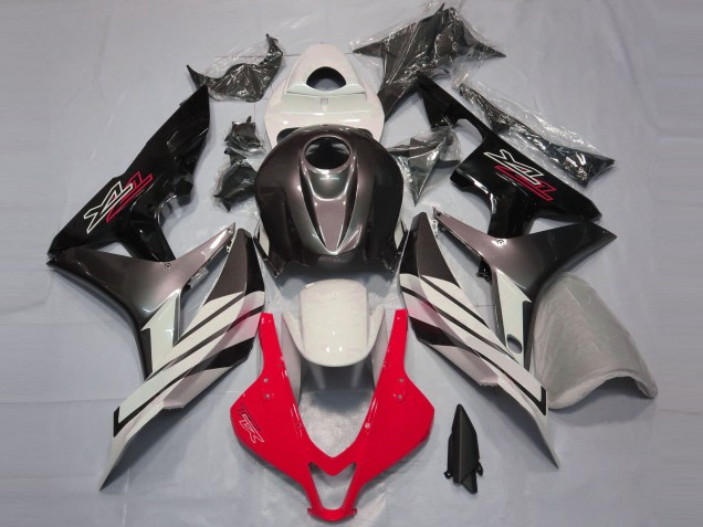 2007-2008 Red White and Gray Honda CBR600RR Fairings Canada