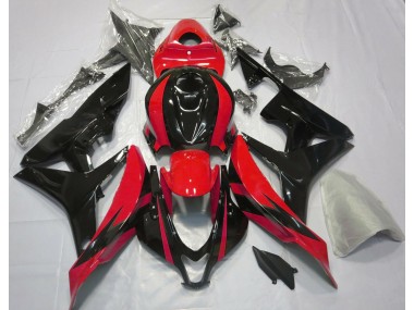2007-2008 Red and Black OEM Design Honda CBR600RR Fairings Canada