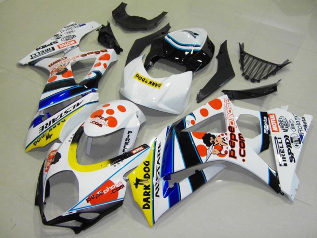 2007-2008 Spots Suzuki GSXR 1000 Fairings Canada 2007-2008 Spots Suzuki GSXR 1000 Fairings Canada