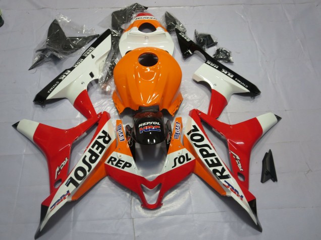 2007-2008 White Repsol Honda CBR600RR Fairings Canada 2007-2008 White Repsol Honda CBR600RR Fairings Canada