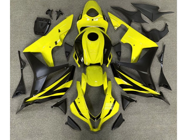 2007-2008 Yellow OEM Style Honda CBR600RR Fairings Canada