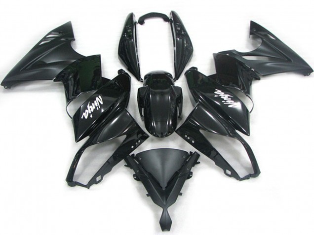 2007-2011 Black Kit Kawasaki Ninja 650R Fairings Canada 2007-2011 Black Kit Kawasaki Ninja 650R Fairings Canada