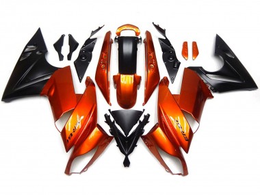 2007-2011 Burnt Orange Kawasaki Ninja 650R Fairings Canada