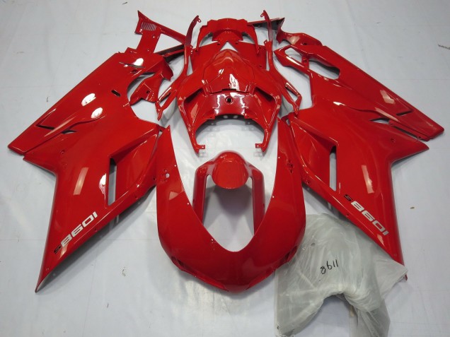 2007-2012 Red 1098 Ducati 848 1098 1198 Fairings Canada 2007-2012 Red 1098 Ducati 848 1098 1198 Fairings Canada