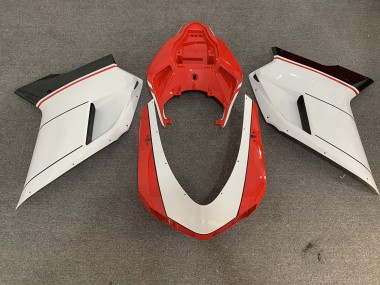 2007-2012 Red White Ducati 848 1098 1198 Fairings Canada