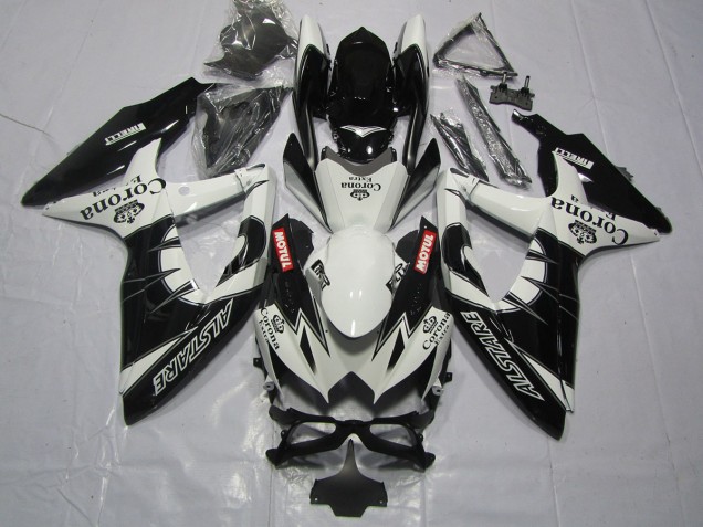 2008-2010 Black Corona Suzuki GSXR 600-750 Fairings Canada 2008-2010 Black Corona Suzuki GSXR 600-750 Fairings Canada