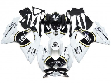 2008-2010 Black Lucky Strike 79 Suzuki GSXR 600-750 Fairings Canada