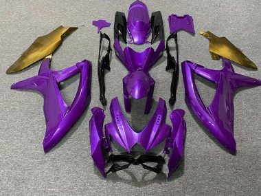 2008-2010 Purple and Gold Suzuki GSXR 600-750 Fairings Canada