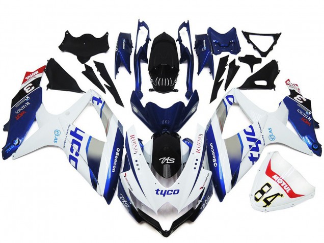 2008-2010 TYCO Gloss Custom Style Suzuki GSXR 600-750 Fairings Canada 2008-2010 TYCO Gloss Custom Style Suzuki GSXR 600-750 Fairings Canada
