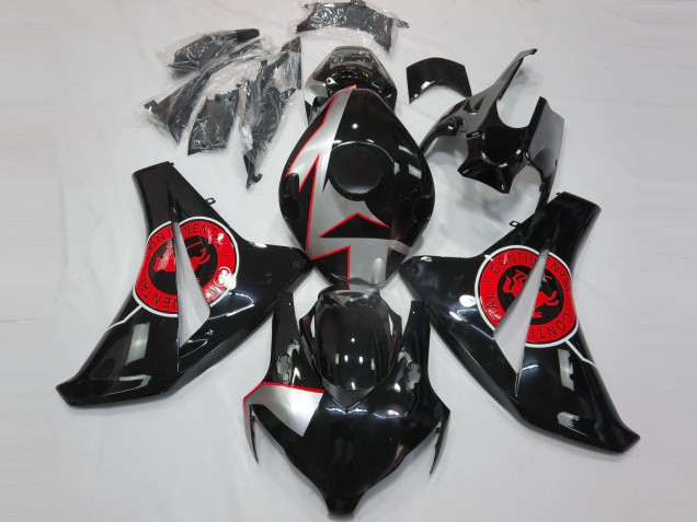 2008-2011 Gloss Black & Red Honda CBR1000RR Fairings Canada