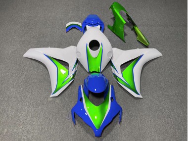 2008-2011 Gloss Green and Blue Honda CBR1000RR Fairings Canada