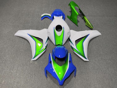 2008-2011 Gloss Green and Blue Honda CBR1000RR Fairings Canada