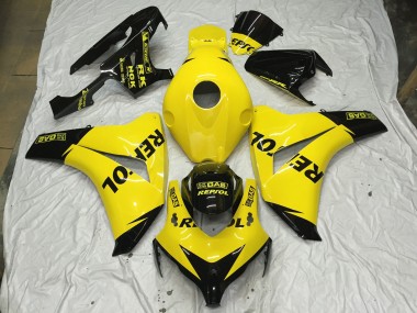 2008-2011 Gloss YELLOW (w) logo Honda CBR1000RR Fairings Canada