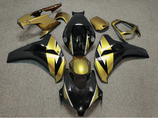 2008-2011 Gold and Black Honda CBR1000RR Fairings Canada 2008-2011 Gold and Black Honda CBR1000RR Fairings Canada