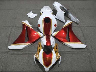 2008-2011 Gold and Red 19 Honda CBR1000RR Fairings Canada