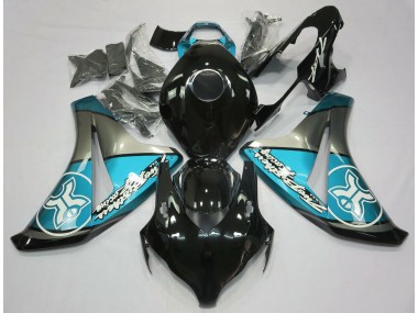 2008-2011 Light Blue on Black Custom Honda CBR1000RR Fairings Canada