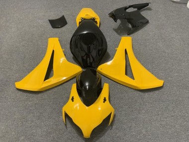 2008-2011 Pearl Yellow and Black Honda CBR1000RR Fairings Canada