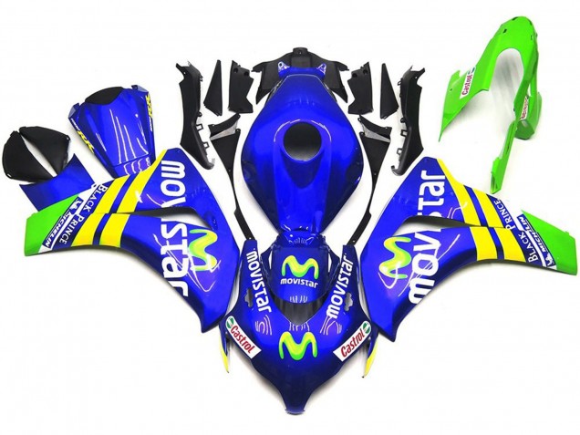 2008-2011 Vibrant MoviStar Honda CBR1000RR Fairings Canada