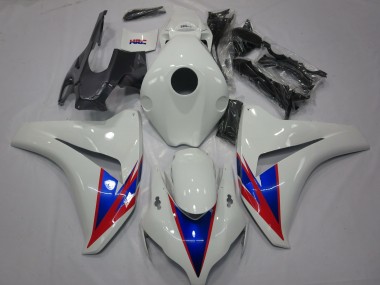 2008-2011 White Blue Red (w) logo Honda CBR1000RR Fairings Canada