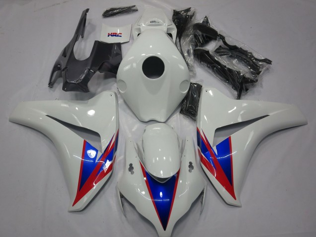 2008-2011 White Blue Red (w) logo Honda CBR1000RR Fairings Canada