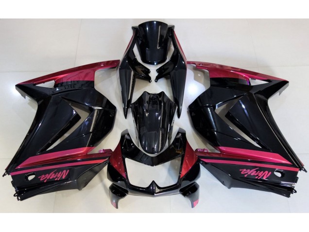 2008-2013 Gloss Black & Red Kawasaki Ninja 250 Fairings Canada 2008-2013 Gloss Black & Red Kawasaki Ninja 250 Fairings Canada