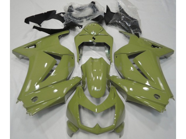 2008-2013 Gloss Olive Kawasaki Ninja 250 Fairings Canada 2008-2013 Gloss Olive Kawasaki Ninja 250 Fairings Canada
