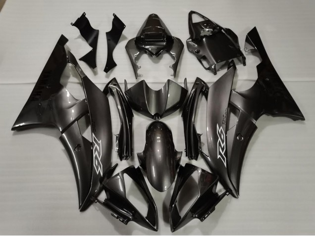 2008-2016 Dark Silver Yamaha R6 Fairings Canada 2008-2016 Dark Silver Yamaha R6 Fairings Canada