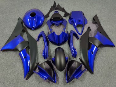 2008-2016 Deep Blue and Matte Black Yamaha R6 Fairings Canada