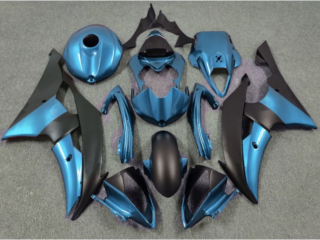 2008-2016 Electric Blue and Matte Black Yamaha R6 Fairings Canada
