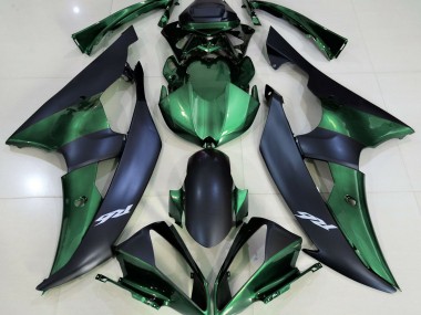 2008-2016 Forest Green and Matte Black Yamaha R6 Fairings Canada