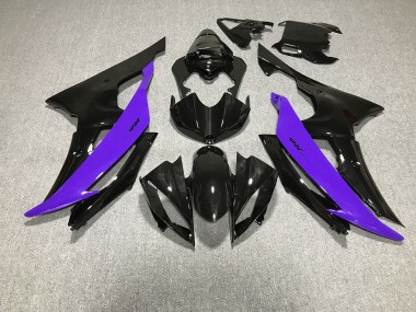 2008-2016 Gloss Black & Purple Yamaha R6 Fairings Canada