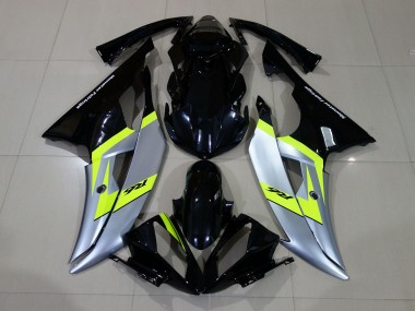 2008-2016 Gloss Black & Silver Yamaha R6 Fairings Canada