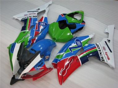 2008-2016 Green Fiat Yamaha R6 Fairings Canada