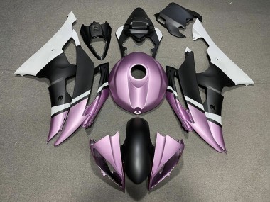 2008-2016 Matte Black and Light Purple Yamaha R6 Fairings Canada