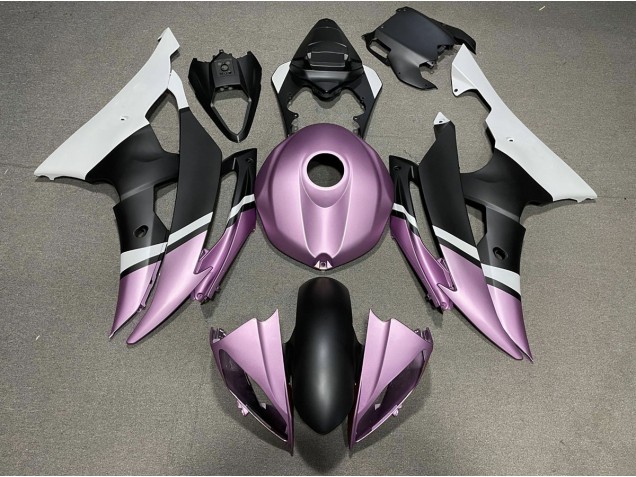 2008-2016 Matte Black and Light Purple Yamaha R6 Fairings Canada