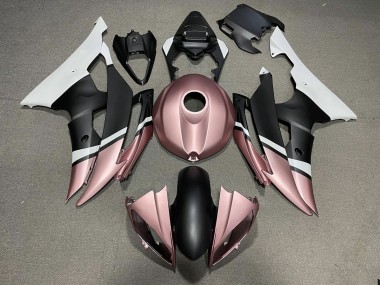 2008-2016 Matte Black and Rose Gold Yamaha R6 Fairings Canada
