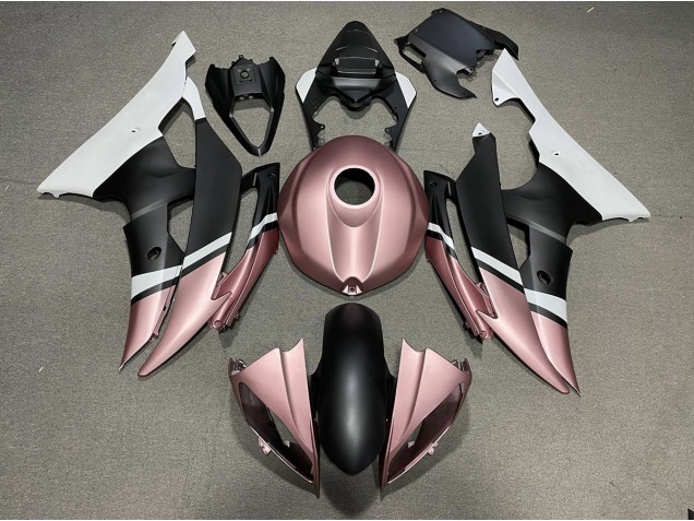 2008-2016 Matte Black and Rose Gold Yamaha R6 Fairings Canada 2008-2016 Matte Black and Rose Gold Yamaha R6 Fairings Canada